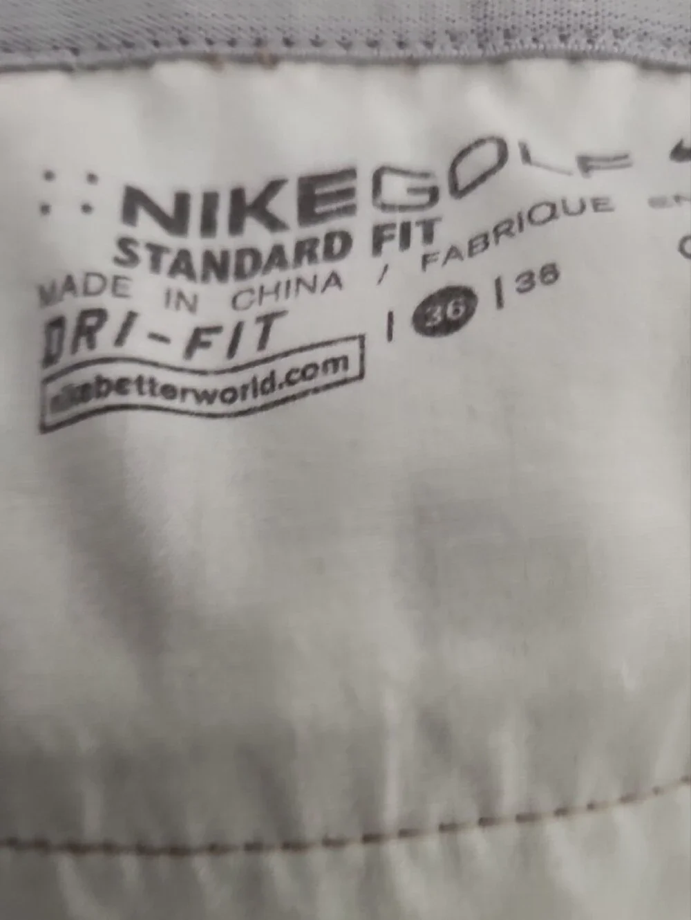 Nike brand size